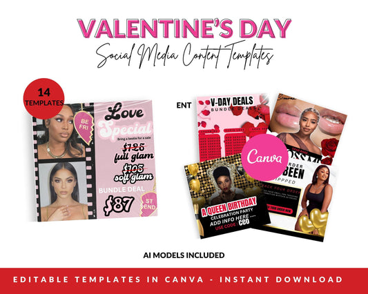 Valentine's Day Social Media Content - IDigital
