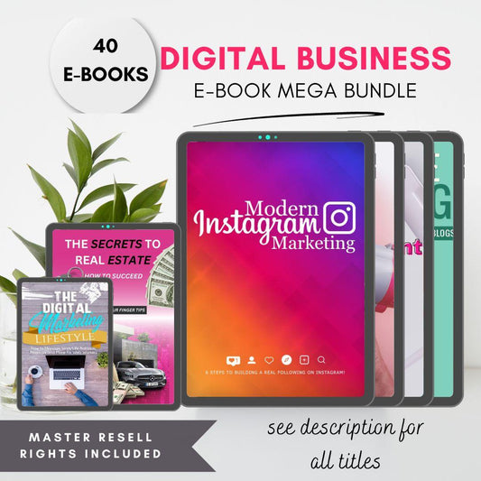 Digital Business e-Book Mega Bundle - IDigital