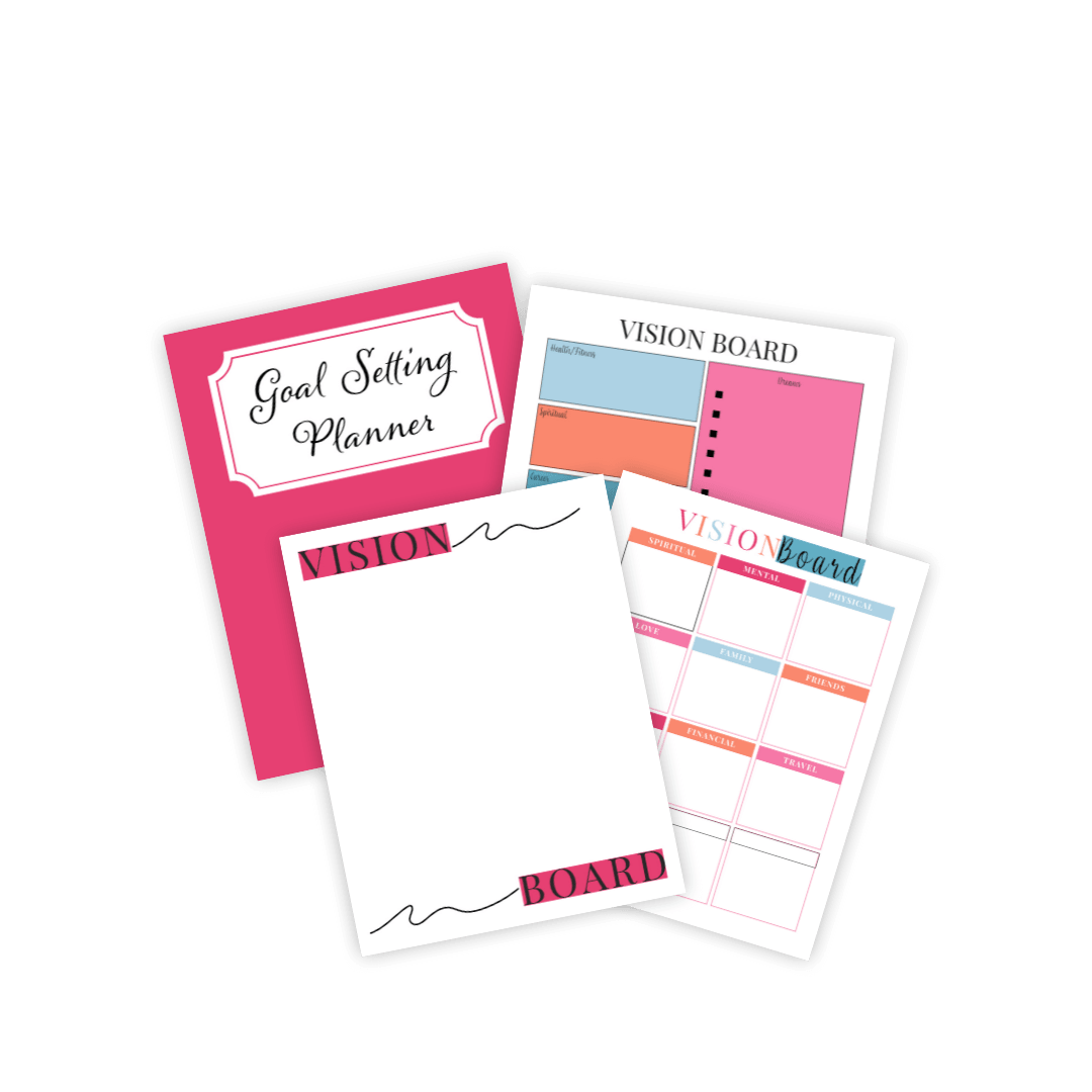 Goal Setting Planner {100 pages} - IDigital