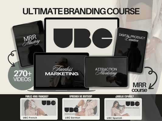 Ultimate Branding Course with Master Resell Rights